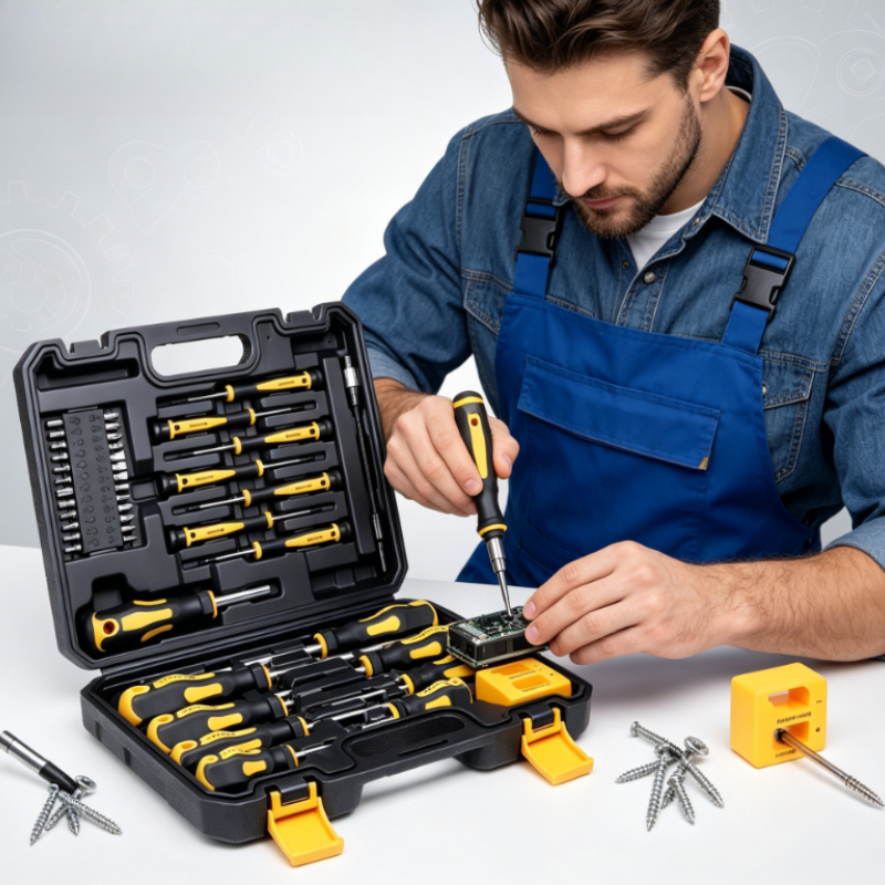 Screwdriver Set Precision - 43PCS Upgraded Professional Screwdriver Set with