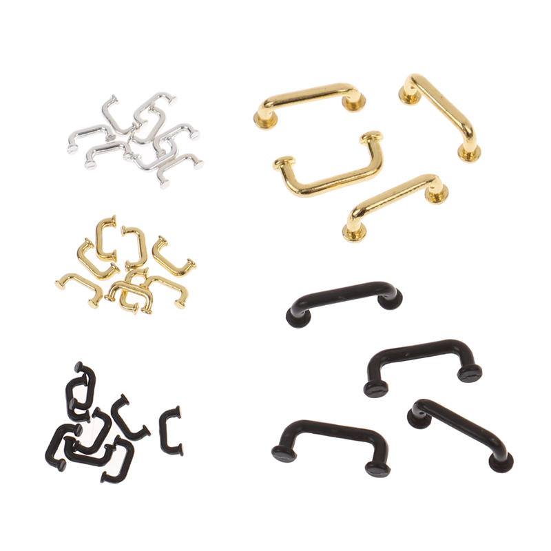 Cabinet Handle Pull - 1:12 Mini Pulls DIY Dollhouse Exquisite