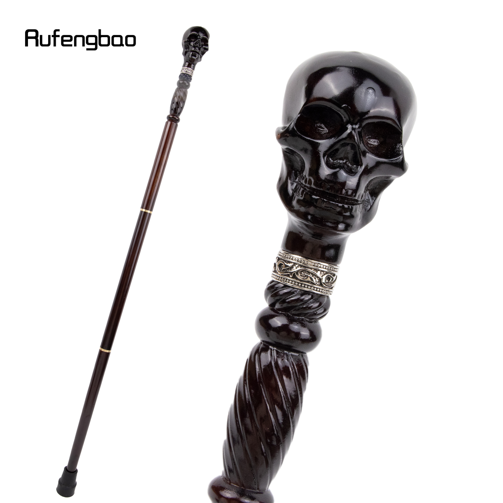 Wood Filler Stick - Black Creative Devil Skull Wooden Fashion