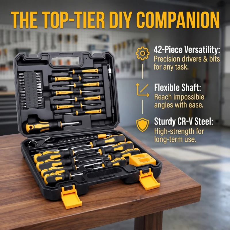 43PCS Upgraded Professional Sc - Screwdriver Set Precision recensione e prezzo