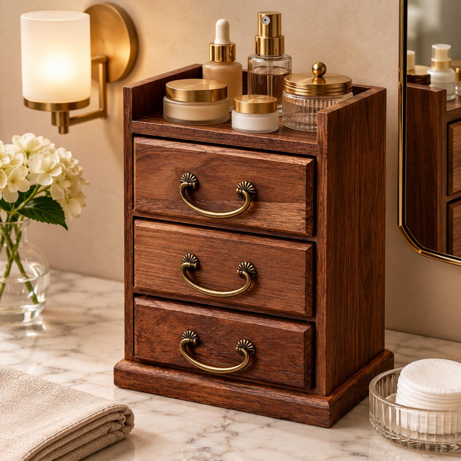3 Drawer Desk Organizer Metal  - Cabinet Handle Pull recensione e prezzo