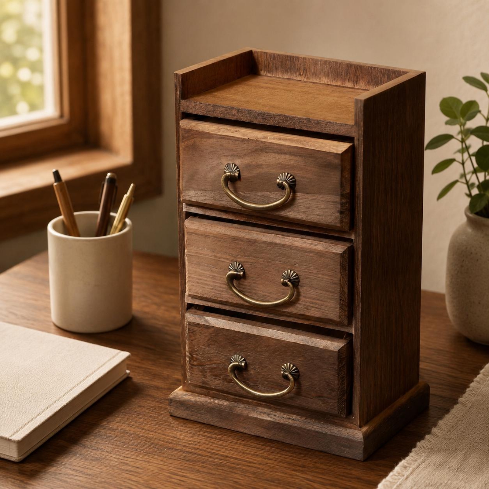 3 Drawer Desk Organizer Metal  - Cabinet Handle Pull recensione e prezzo