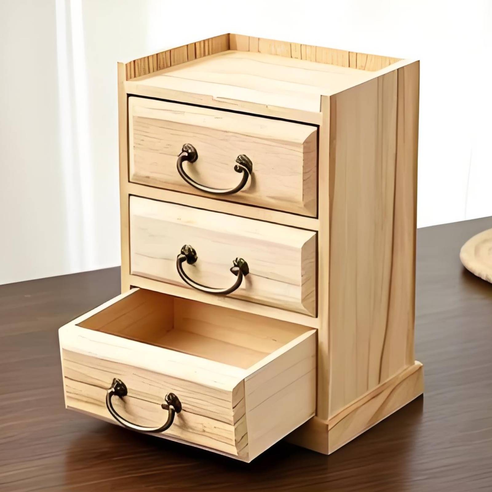 3 Drawer Desk Organizer Metal  - Cabinet Handle Pull recensione e prezzo