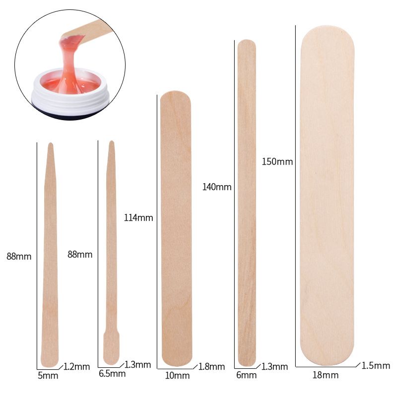 100pcs Disposable Waxing Woode - Wood Filler Stick recensione e prezzo