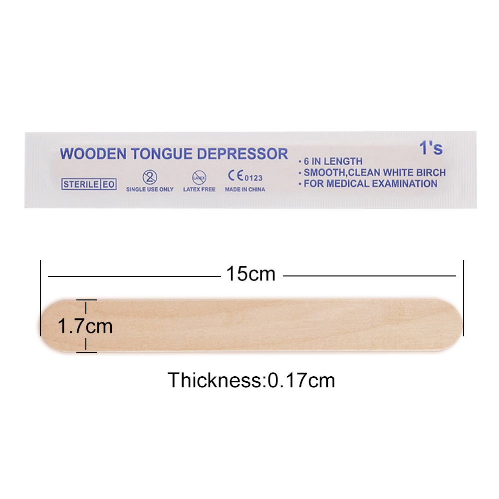 100/50/30/10PCS Tattoo Waxing  - Wood Filler Stick recensione e prezzo