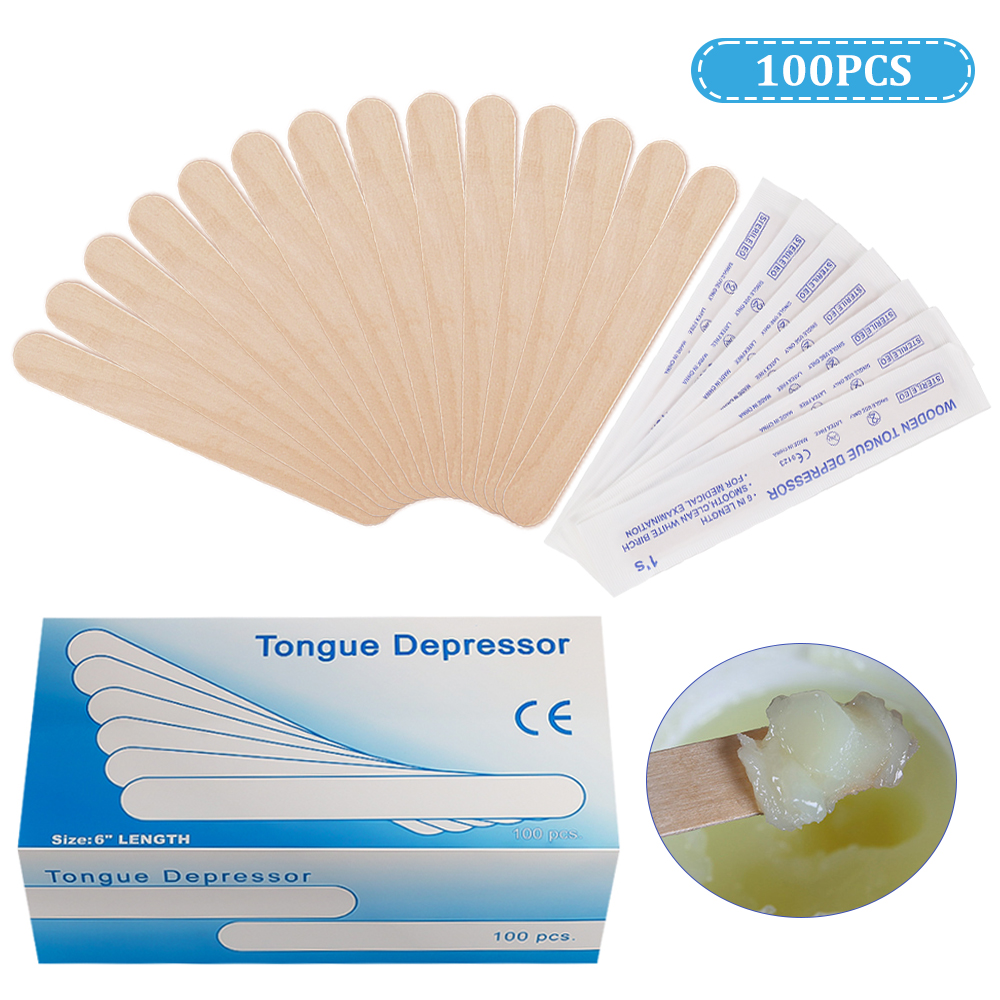 30/50/100/200PCS Disposable Ta - Wood Filler Stick recensione e prezzo