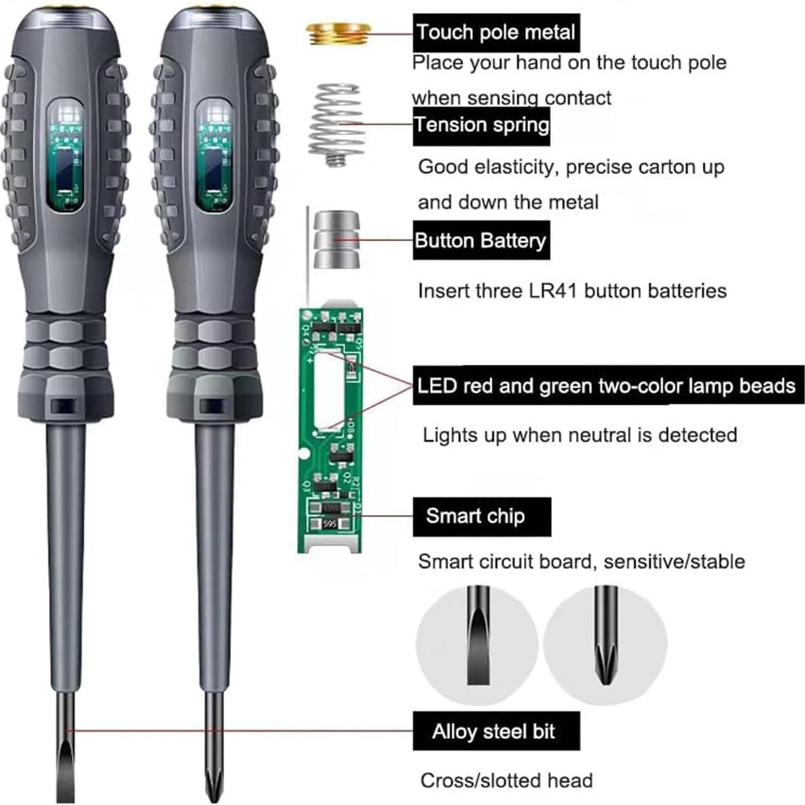 Screwdriver Electricity Detect - Stud Finder Magnetic recensione e prezzo