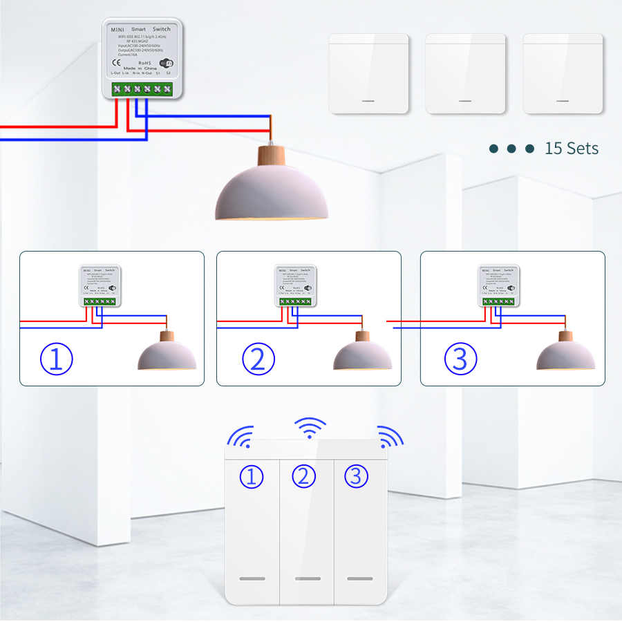 16A Tuya WiFi DIY Smart Switch - Home Improvement And Diy recensione e prezzo